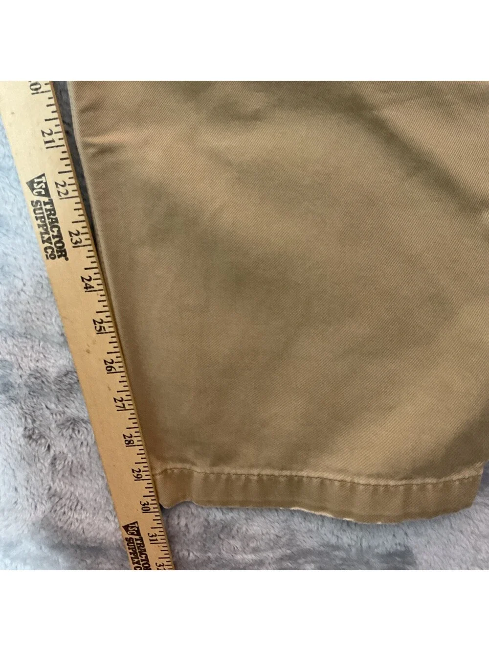 The North Face Cargo Pants Mens 34 Beige Khaki Pockets Outdoor Workwear Casual